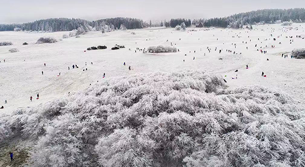 仙女谈球吧体育山滑雪场今日对外开放(图1)