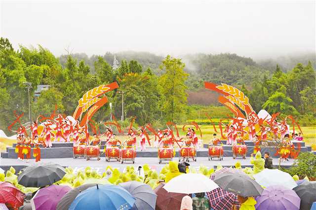共享丰收喜悦 共绘和美乡村 重庆各地多形式庆祝第六个“中国农民丰收节”-新华网重庆频道